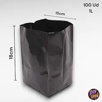 Black Grow Bag 1L