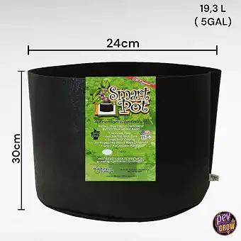 Fabric Pot Smart Pot 19,3 L...