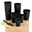 Maceta tubular