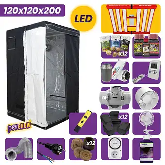 Kit Indoor growing Led with...