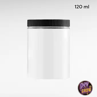 Pot rond en verre 120ml