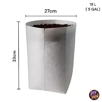 Bel kvadratni vrečkasti...