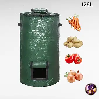 128L Foldable Compost Bag