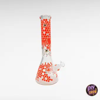 Bong di Vetro 32cm Beaker Api