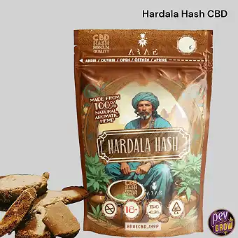 Hardala Hash CBD – 12,4%...