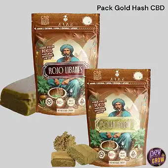 Pack Gold Hash CBD