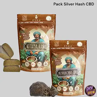 Pack Silver Hash CBD