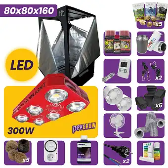 Growbox komplettset LED...