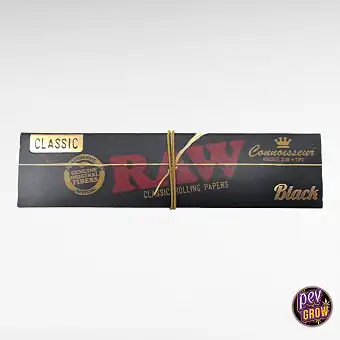 Papel Connoisseur Raw Black...