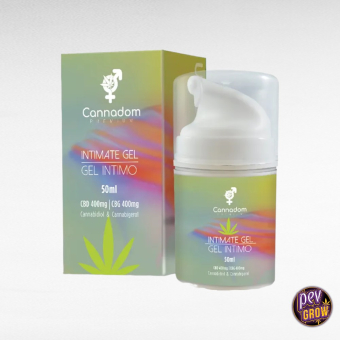 Buy Intimate Lubricant Gel CBD and CBG 50ml Cannadom