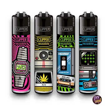 Briquet Clipper 420 Retro