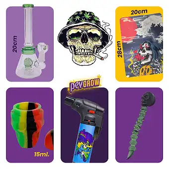 Kit Fumeur de Concentrés Skull