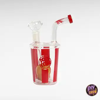 17 cm Mini Pop Corn Glass Bong