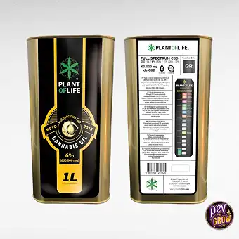 Eco Kokosolie 6% CBD Full...