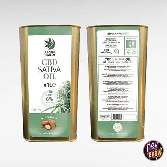 Aceite De Argán Eco 6% CBD...