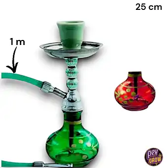 Mini-Shisha - Rot