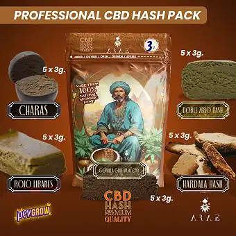 Professional CBD Hash Pack