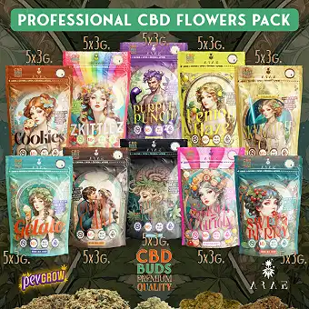 Pack Profesional de flores CBD