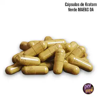 Cápsulas de Kratom Verde...