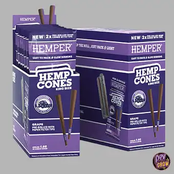 King Size Hemp Blunt Cones...