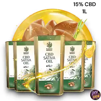 Huile d'Argan Eco 15% CBD 1...