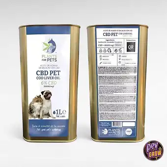 Huile CBD 6% pour animaux...