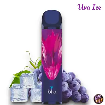 Vaper Descartável Grape Ice...