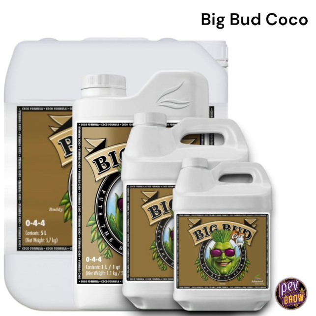 Engrais Big Bud Coco 1 Litre Advanced Nutrients - Floraison Exceptionnelle Pour Hydroponie Coco
