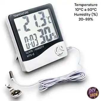 Large screen thermo-hygrometer