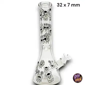 Bong de Cristal 32cm Beaker