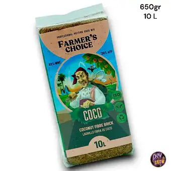 Brique de Coco 650g 10L