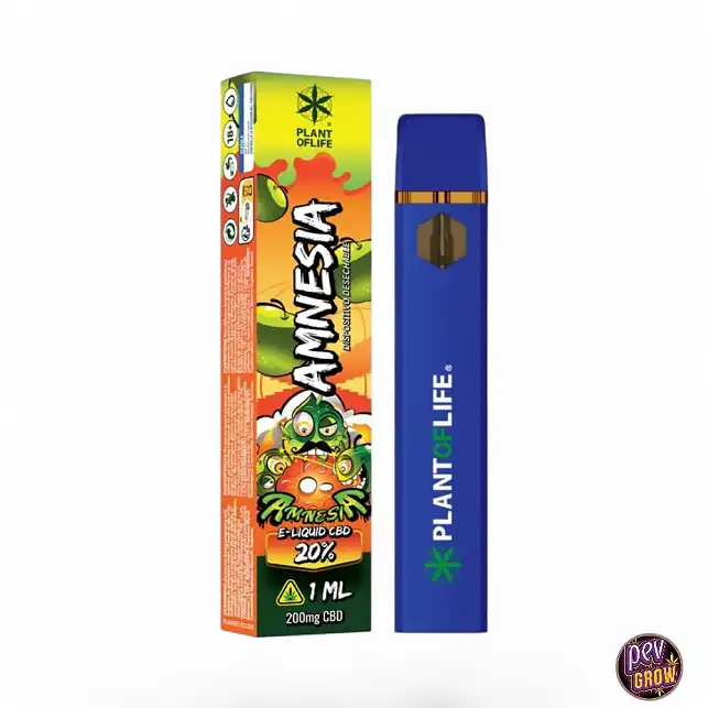 Disposable Vape Eliquid 20% CBD Amnesia 1ML