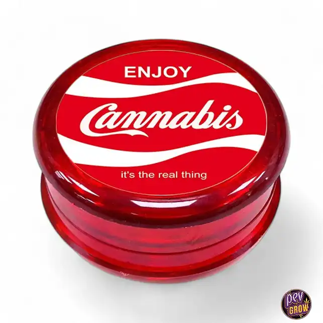 Grinder Plastico Enjoy Cannabis 60 mm