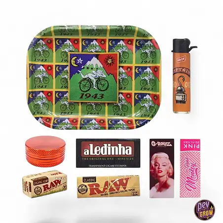 Pack fumador 18x14 cm. Rolling Dreamer LSD 1943