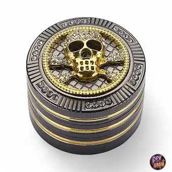 Grinder Polinisateur Métal Diamonds Skull 50 mm