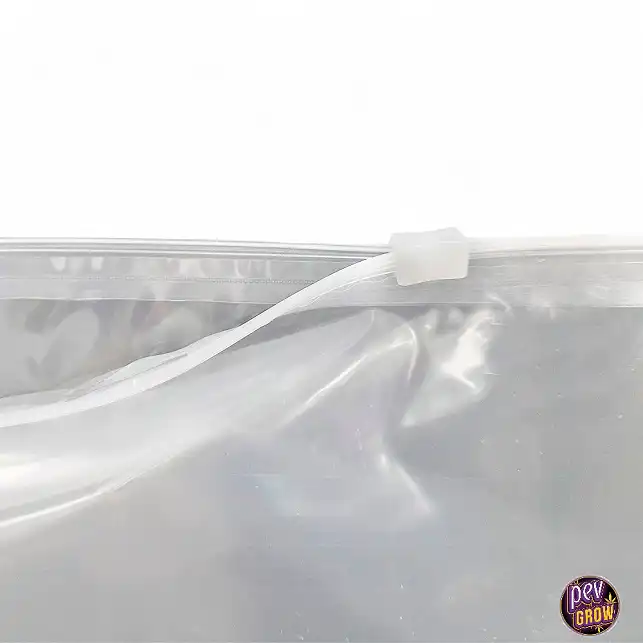 Borsa di Plastica con Chiusura per la Coltivazione di Funghi 60x40 cm
