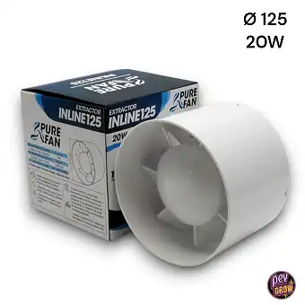 Pure Fan Inline 125 Extractor