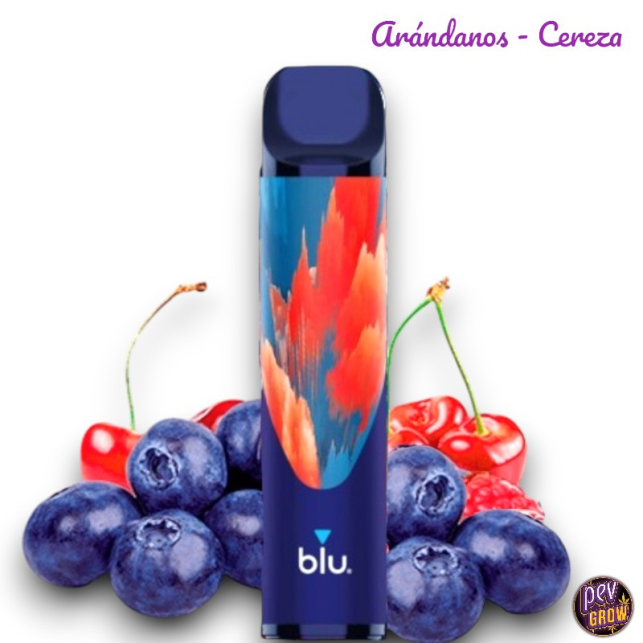 Pod jetable Blu Bar Blueberry Cherry 1000 | Nicotine 20 mg