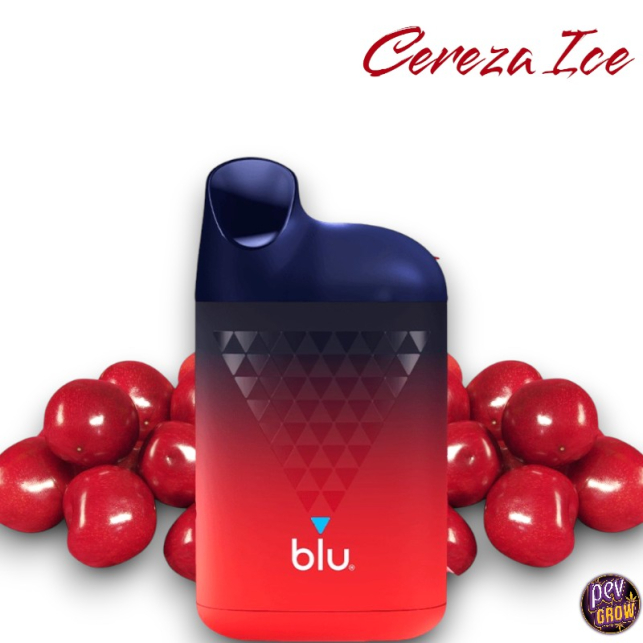 Puff Jetable Blu Box Cherry Ice 800 - 20 mg de Nic | Pevgrow