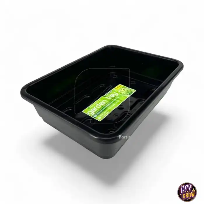 Bandeja garden mini negra 23 x 17 x 6 cm Garland