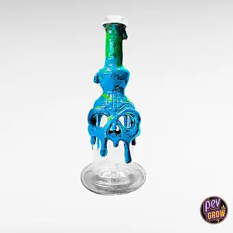 Skull Bong Crystal-Clay...