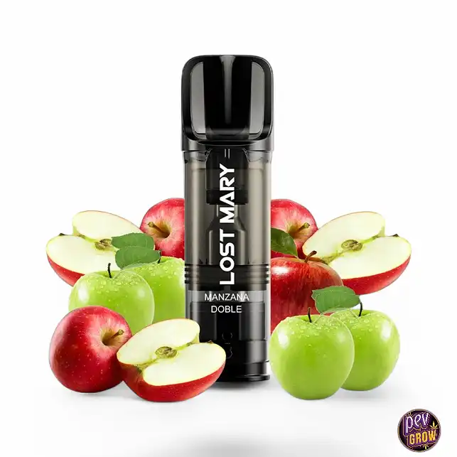 2 Puff Rechargeable Lost Mary Tappo Air Double Apple 20mg