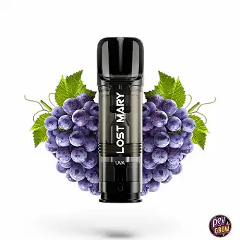 2 E shishas Lost Mary Tappo Air Grape 20mg