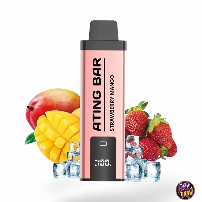 Einweg-Pod Ating Jumbo 10000 Puffs 0mg - Strawberry Mango