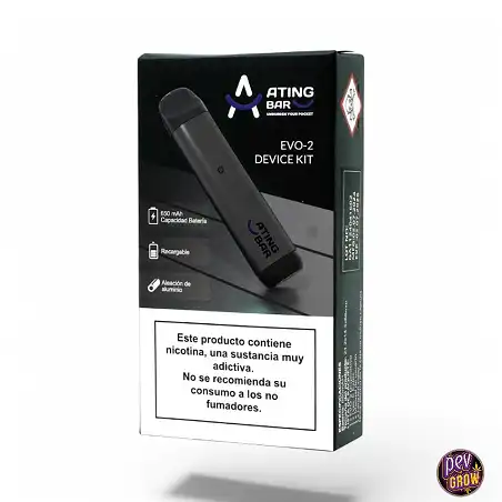 Ating EVO-2 Black Vape Batterie