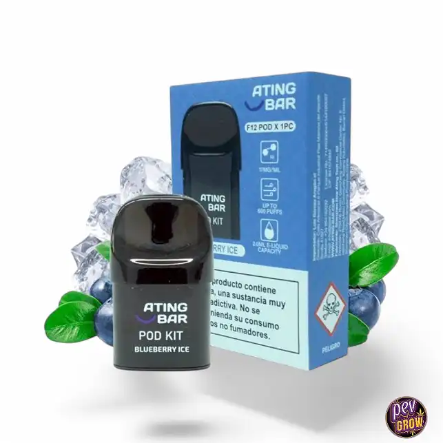 Ating Blueberry Ice Pod Kapsula 17mg 600 Puffs