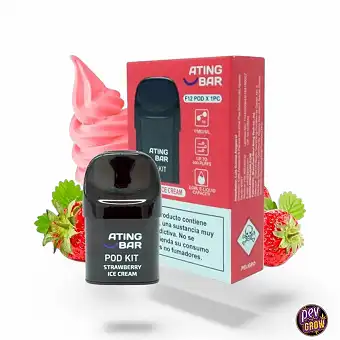 Pod-Kapsel Ating Strawberry Ice Cream 17mg 600 tiri