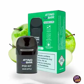 Ating Sour Apple Pod Capsule 17mg 600 puffs