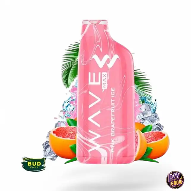 Vape Desechable Pink Grapefruit Wave Max 8000 Bud Vape 0mg