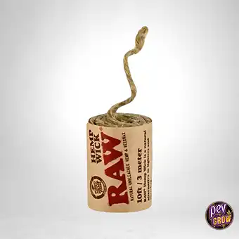 Wick/ Hemp Rope Roll RAW (3...